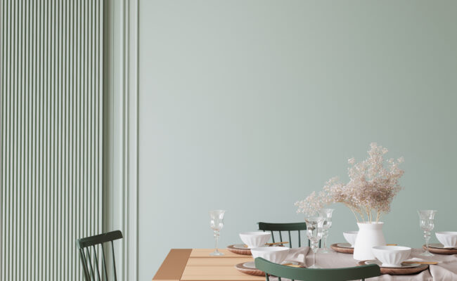 Proud Paints Kitchen Inspiration Revelation beautiful and sophisticated mid green paint colours for your home interior painting and decorating.